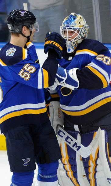 Binnington leads Blues past Wild 2-1